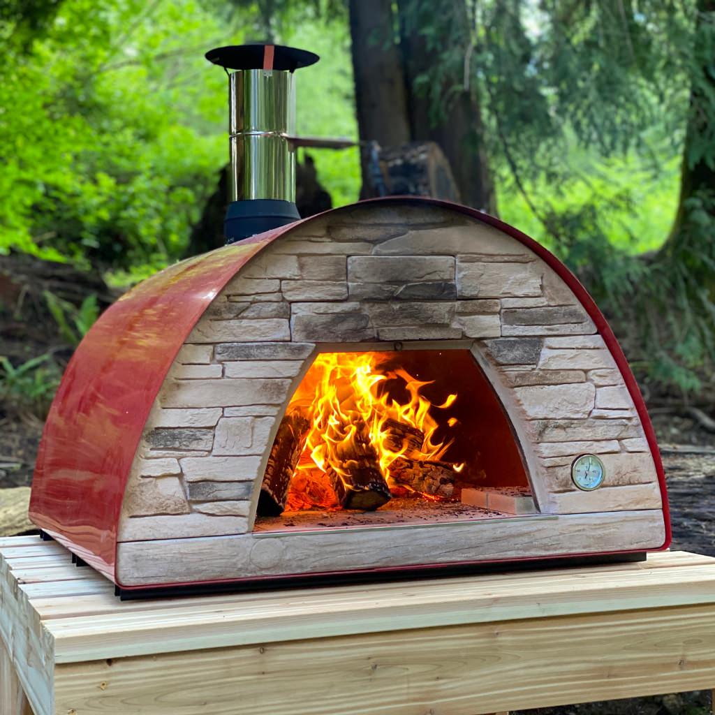 Maximus Prime Pizza Oven Red