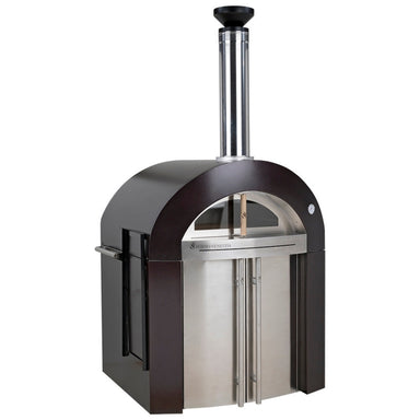 Forno Venetzia Bellagio 500 Mobile Wood Fired Pizza Oven in Copper.
