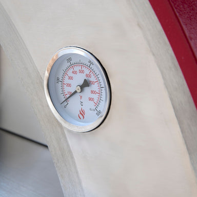 Forno Venetzia Torino 300 Mobile Wood Fired Pizza Oven Thermometer.