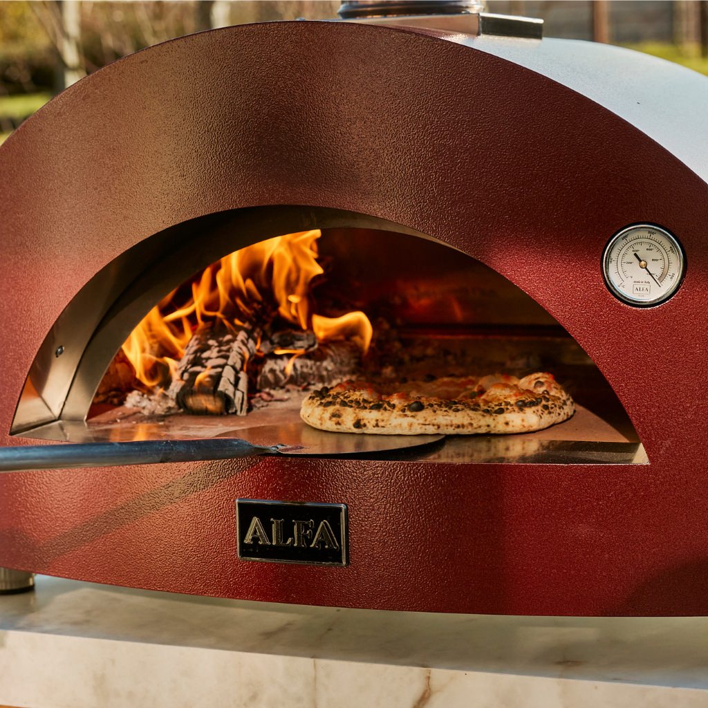 Alfa Moderno 3 Pizze Wood Pizza Oven