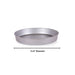 Alfa Forni Baking Tray Set round tray with 11.8 inch measurement on a white background