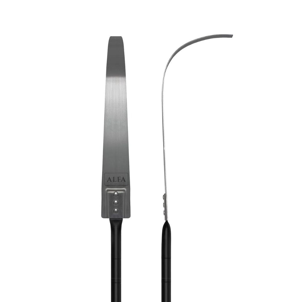 Alfa Forni Pizzaiolo Kit ember rake on white background