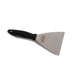 Alfa Kit Pizzaiolo dough scraper with black handle on white background
