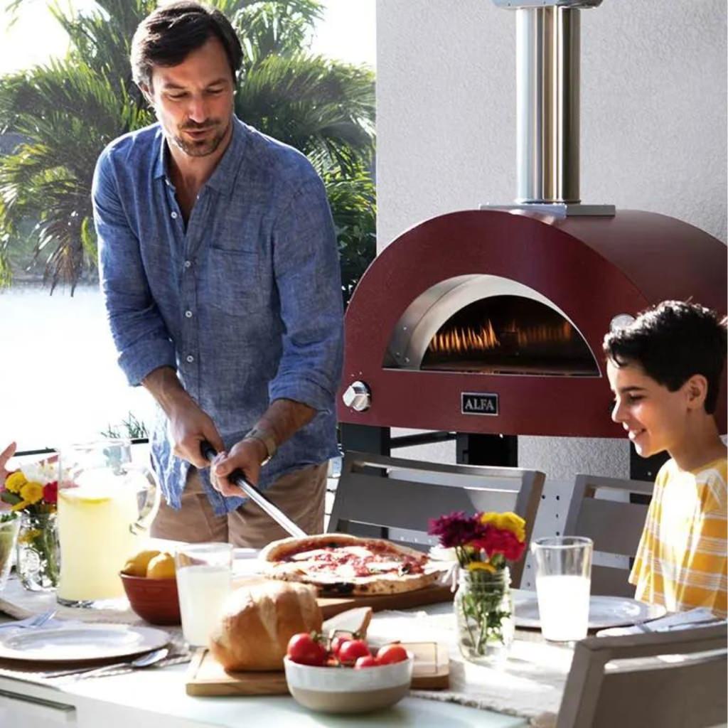 ALFA Moderno 3 Pizze Pizza Oven For Sale