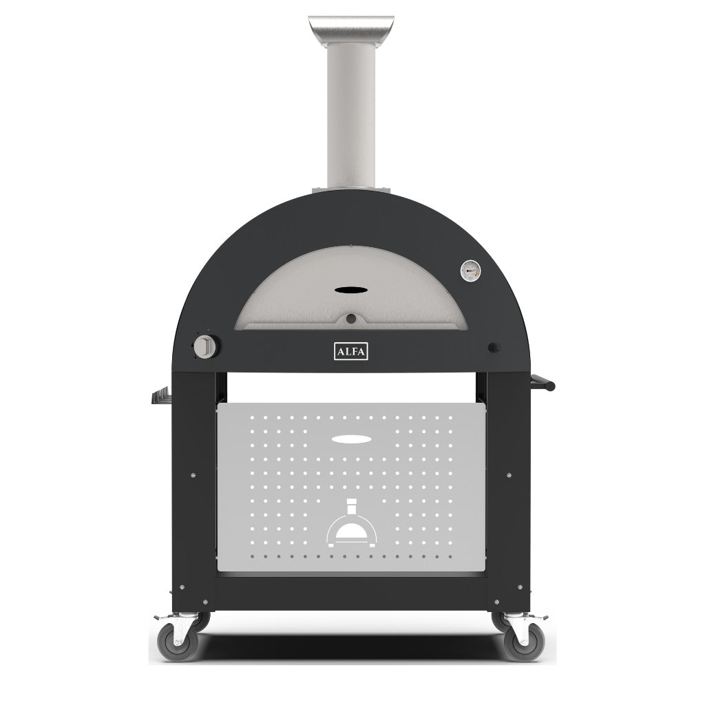 Alfa Moderno 3 Pizze Wood Pizza Oven