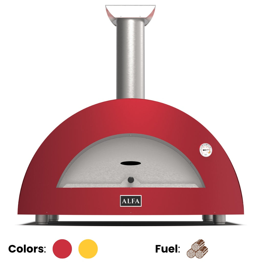 Alfa Moderno 3 Pizze Wood Pizza Oven