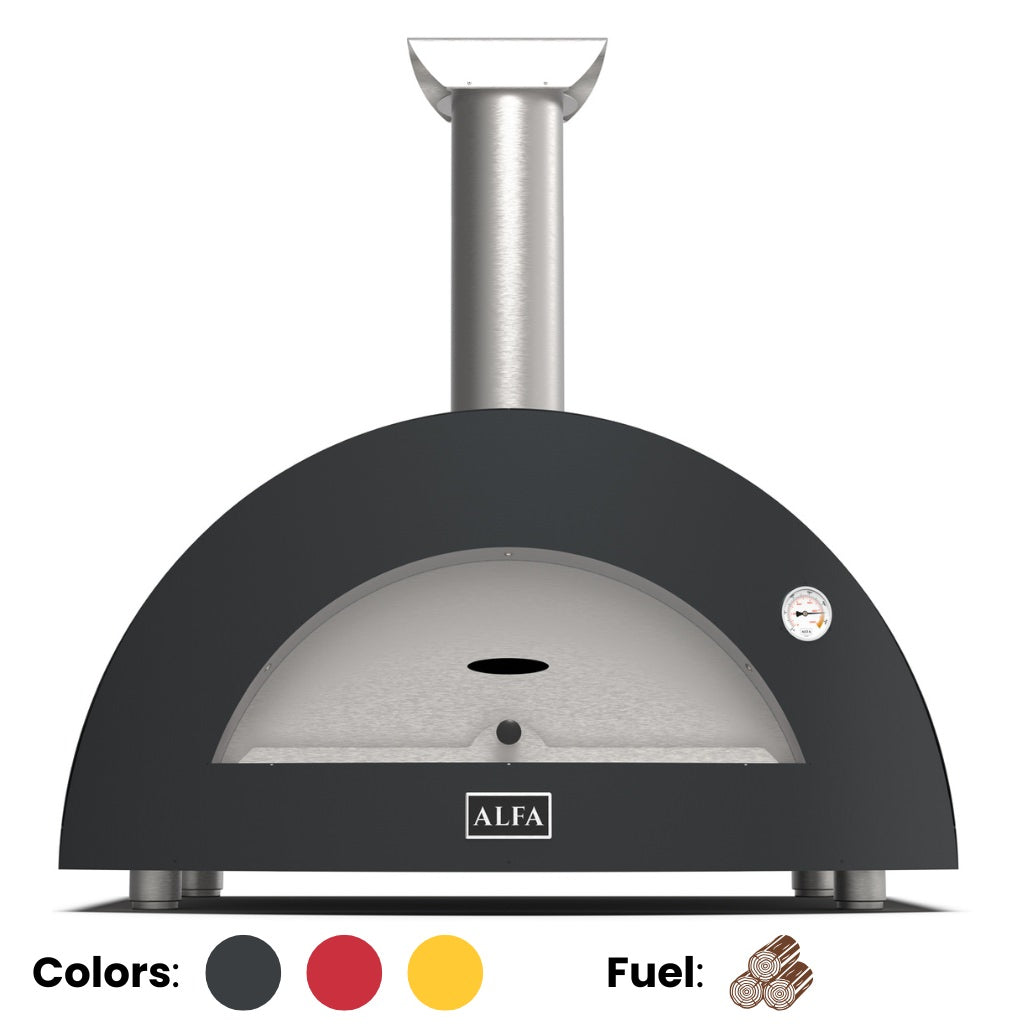 Alfa Moderno 3 Pizze Wood Pizza Oven