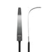 Alfa Pizza Peel rounded ember rake and ash mover on a white background