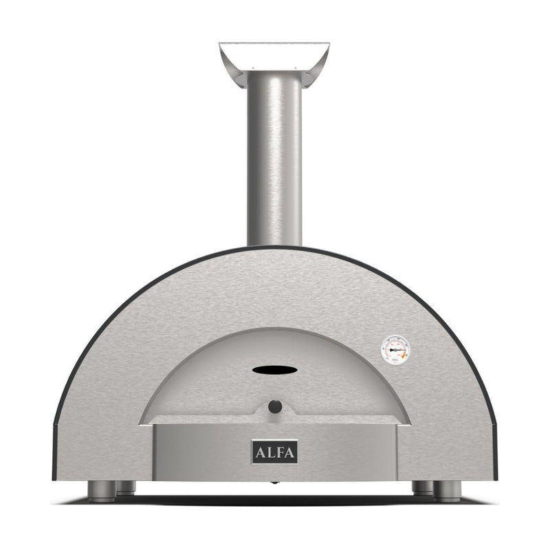 Alpha Classico 2 Pizze Wood Pizza Oven Front View