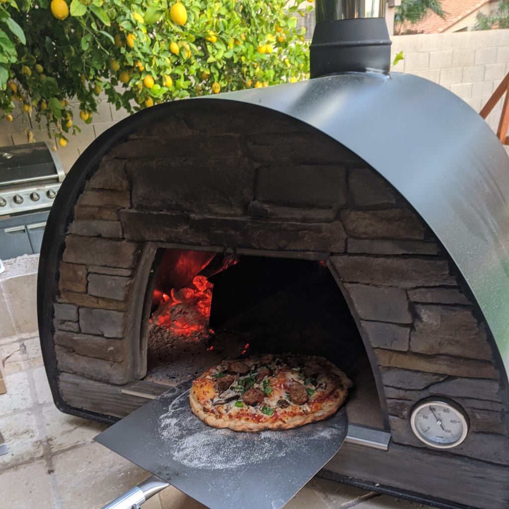 Maximus Arena Pizza Oven Black