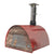Authentic Pizza Ovens Maximus Prime Countertop Wood Fired Pizza Oven in Red PRIMER