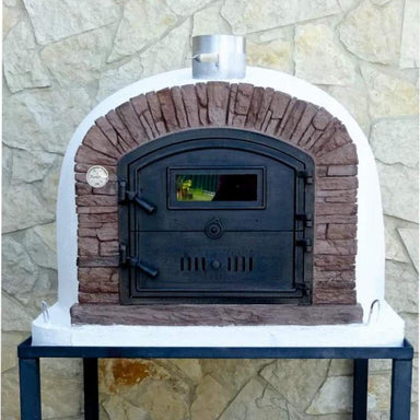 Authentic Pizza Ovens Ventura Sierra Premium Pizza Oven On Steel Base Outside