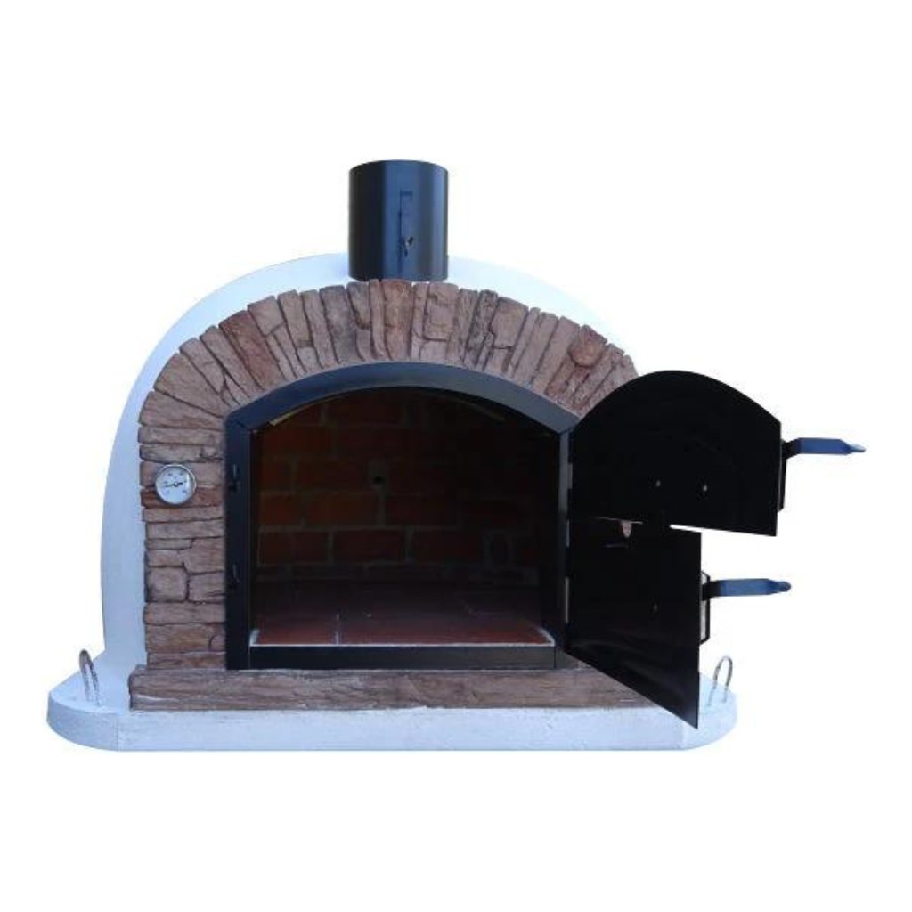 Authentic Pizza Ovens Ventura Sierra Premium Pizza Oven Both Doors Open