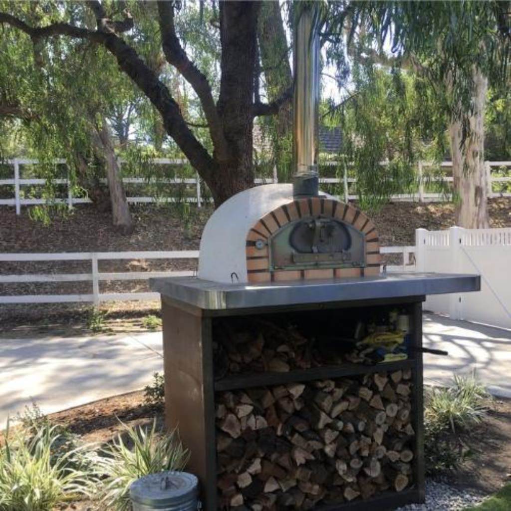 Authentic Pizza Ovens 38" Stainless Steel Chimney Pipe Extension Outdoor Pizza Oven