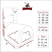 Authentic Pizza Ovens Maximus Arena Countertop Pizza Oven Specification Sheet