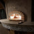 Authentic Pizza Ovens Pizzaioli Countertop Wood Fired Pizza Oven Built In to Custom Outdoor Light Stone Kitchen