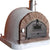 Authentic Pizza Ovens Premium Buena Ventura Red Brick Countertop Wood Fired Pizza Oven Left Side View