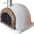 Authentic Pizza Ovens Premium Buena Ventura Red Brick Countertop Wood Fired Pizza Oven Right Side View