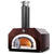 Chicago Brick Oven CBO 750 Countertop Wood Fired Pizza Oven in Copper Vein CBO-O-CT-750-CV with Door Open Cooking Bread