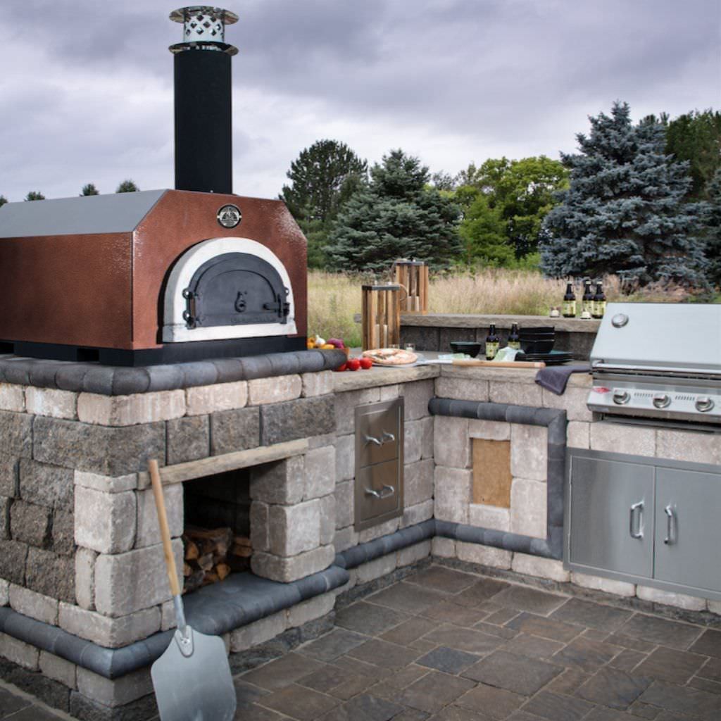 Chicago Brick Oven CBO 750 Countertop Pizza Oven Silver Vein