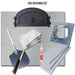 Chicago Brick Oven CBO 750 Hybrid Countertop Gas and Wood Fired Pizza Oven Accessories Included