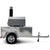 Chicago Brick Oven CBO 750 Commercial Wood Fired Pizza Oven Trailer in Silver Vein Side View