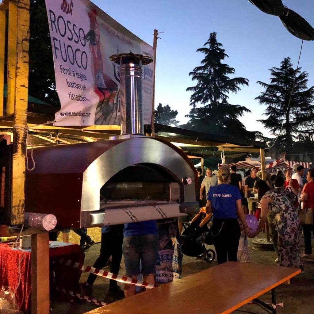 Rossofuoco Più Trecento Countertop Wood-Fired Pizza Oven